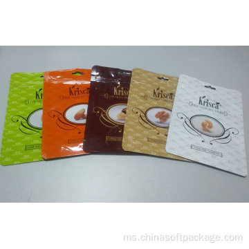 Pistachio Nuts Packing Customized Food Stand Up Pouch